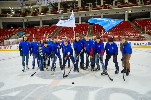 Power engineers «MKS» took to the ice!