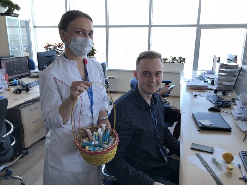 Витаминизация сотрудников Группы компаний «МКС»: грипп не пройдет!