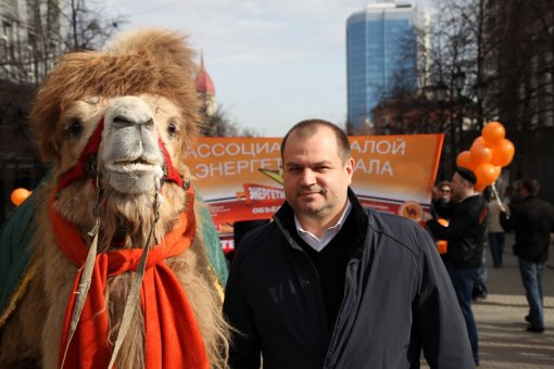 Энергетики и верблюд Григорий опять удивили Челябинск!