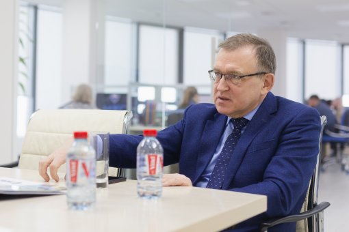 Pavel Ryzhiy, Minister of Industry, New Technologies and Natural Resources of the Chelyabinsk Region, visited office of MKC Group of Companies
