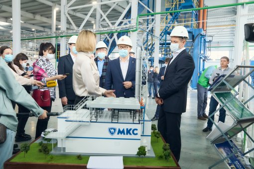An investment project of MKC Group of Companies in Malaya Sosnovka was presented to the Governor of the Chelyabinsk Region Alexey Teksler