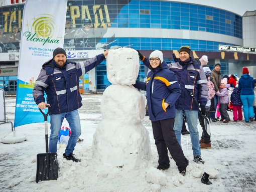 MKC Group of companies joins the Snowmen with Kind Souls charity event