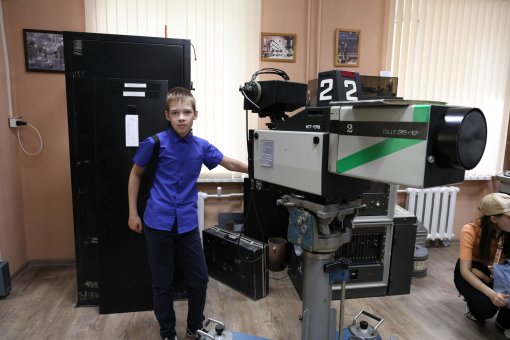 Дети сотрудников МКС побывали на челябинском телевидении