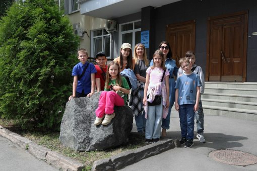 Дети сотрудников МКС побывали на челябинском телевидении