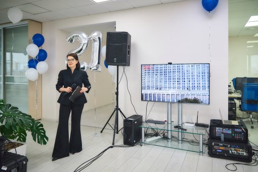 Праздничный эфир ко дню рождения МКС