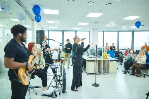 Праздничный эфир ко дню рождения МКС