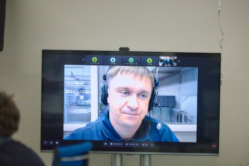 Праздничный эфир ко дню рождения МКС