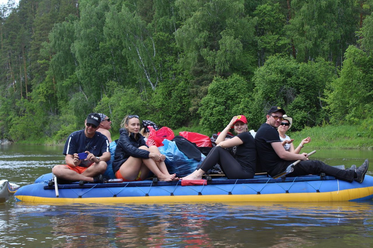 Радуга, салют и большая вода реки Белой!