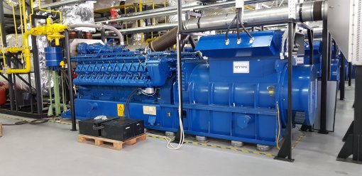 Gas generator set MWM TCG 2020 V20